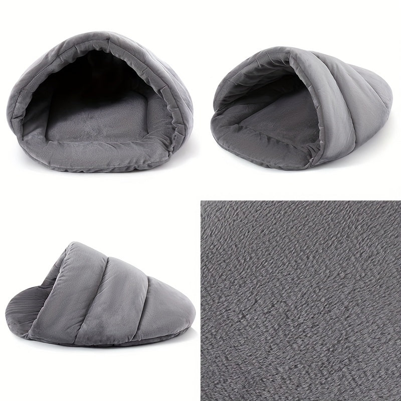 Cozy Pet Bed for Small Dogs & Cats - No Assembly Required Soft Warm Indoor Dog House with Durable Fabric, All-Season Use for Small Breeds, Perfect for Winter & Year-Round Comfort